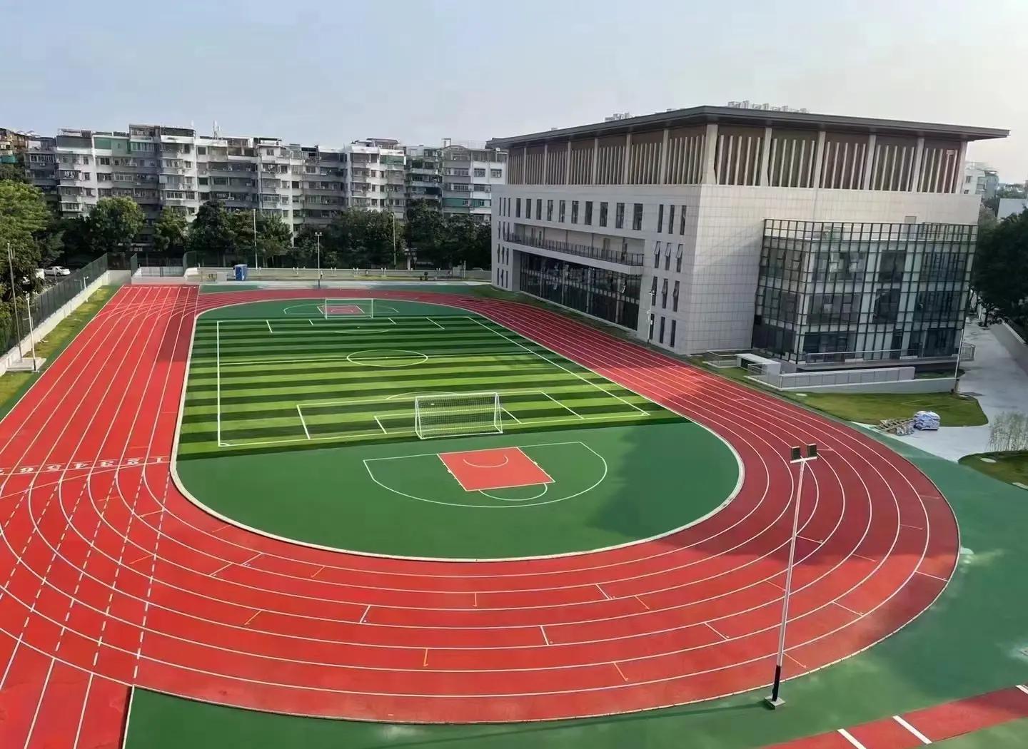怀化市硅PU材料塑胶篮球场 - 厂家